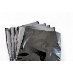 15"x20" Clear/Black Vacuum Bags (50 per Pack)