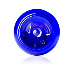 8 oz Cobalt Blue PET Boston Round Bottle - 280/case ($0.48 each, discounts for high volume orders)