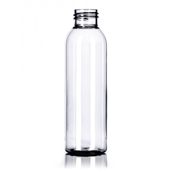 4 oz Clear PET Cosmo Round Bottle - 450/case ($0.29 each, discounts for high volume orders) 4 oz Clear PET Cosmo Round Bottle - 450/case ($0.29 each, discounts for high volume orders)