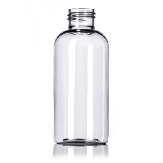 4 oz Clear PET Boston Round Bottle - 500/case ($0.25 each, discounts for high volume orders) 4 oz Clear PET Boston Round Bottle - 500/case ($0.25 each, discounts for high volume orders)
