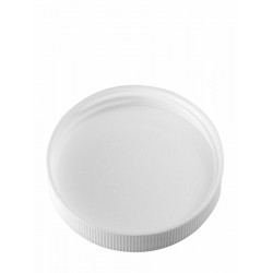 53mm White Screw Cap with Foam Liner - 1300 caps/case (As low as $0.08 each!)