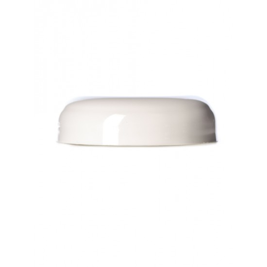 58mm White Dome Cap with Foam Liner - 1400 caps/case ($0.14 each, Discounts for higher order quantities)