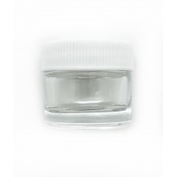7cc (2 Dram) Glass Concentrate Jars with White Lids (as low as 27¢ each)
