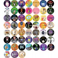 2" Diameter Custom Labels for 3oz Eighth Jars - 100 labels ($0.35/label, discounts for higher order quantities)