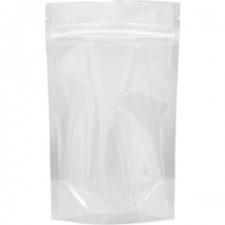 7.5"x11.5"x3.5" Clear Stand Up Pouches